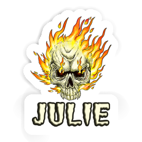 Sticker Julie Skull Image