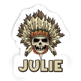 Sticker Julie Skull Image