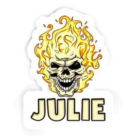 Sticker Julie Skull Image