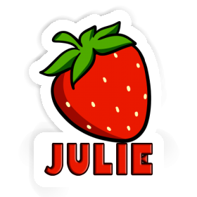 Strawberry Sticker Julie Image