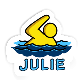 Julie Sticker Swimmer Image