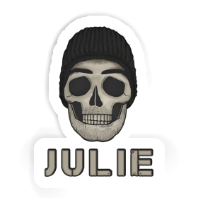 Sticker Julie Skull Image