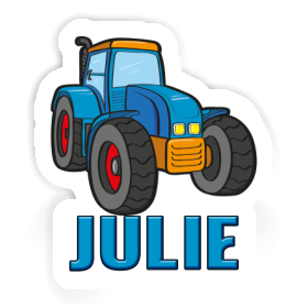 Sticker Julie Tractor Image