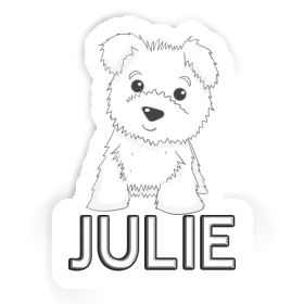 Westie Sticker Julie Image