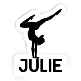 Sticker Julie Yoga Woman Image