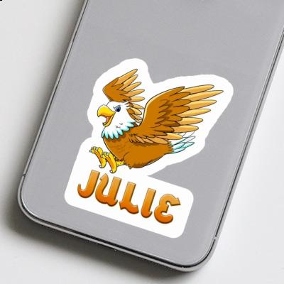 Julie Sticker Eagle Laptop Image