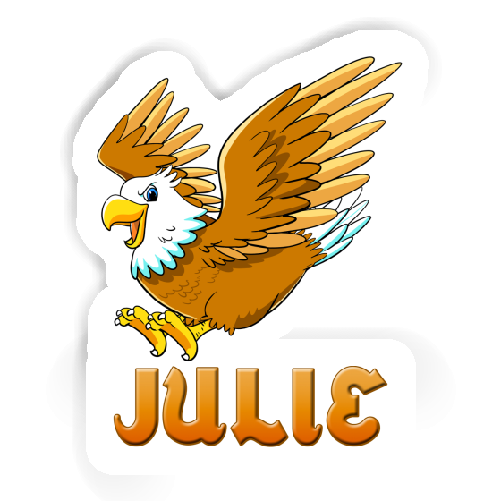 Julie Sticker Eagle Notebook Image