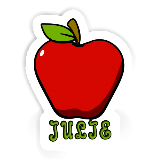 Sticker Julie Apple Gift package Image