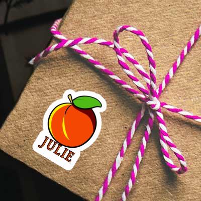 Julie Sticker Apricot Laptop Image