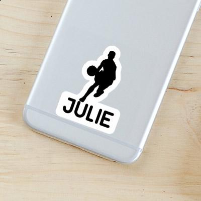 Basketball Player Sticker Julie Laptop Image