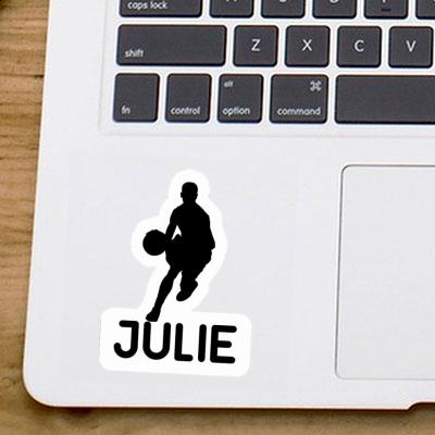 Basketball Player Sticker Julie Notebook Image