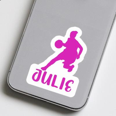 Basketball Player Sticker Julie Notebook Image