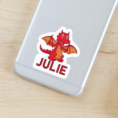 Sticker Julie Baby Dragon Notebook Image