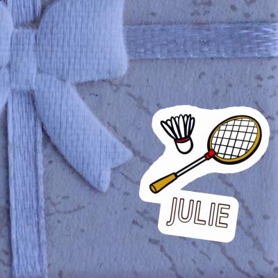 Autocollant Julie Raquette de badminton Image