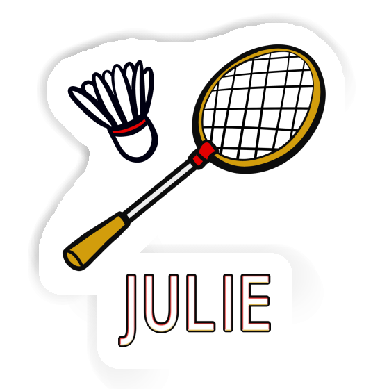 Sticker Julie Badminton Racket Gift package Image