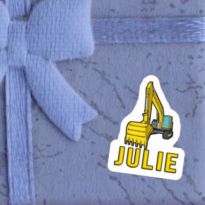 Sticker Julie Excavator Image