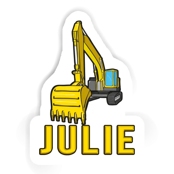 Sticker Julie Excavator Gift package Image