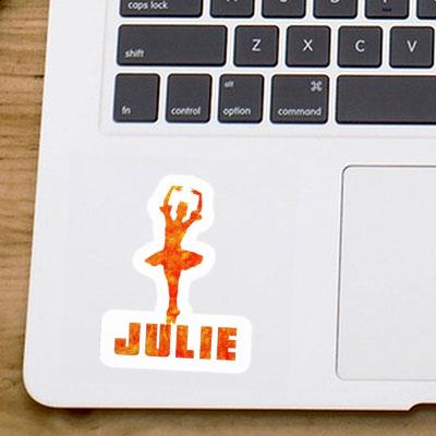 Sticker Julie Ballerina Notebook Image