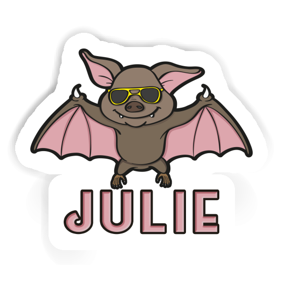 Sticker Julie Bat Laptop Image