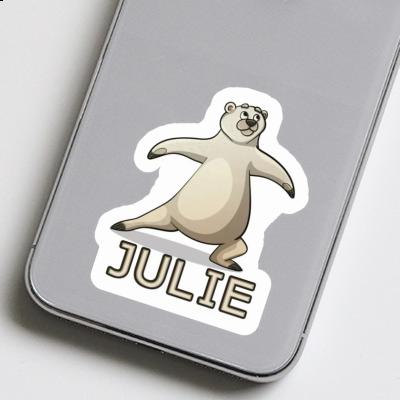 Bear Sticker Julie Notebook Image