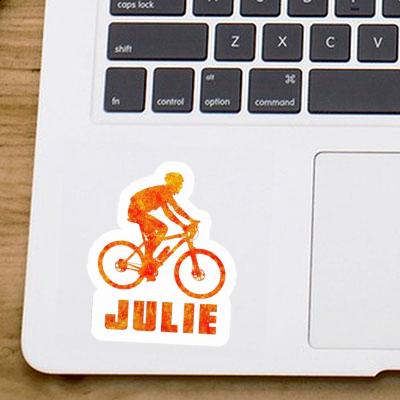 Sticker Biker Julie Notebook Image