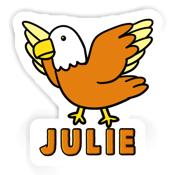 Sticker Julie Bird Laptop Image