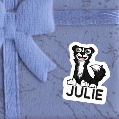 Sticker Julie Border Collie Gift package Image