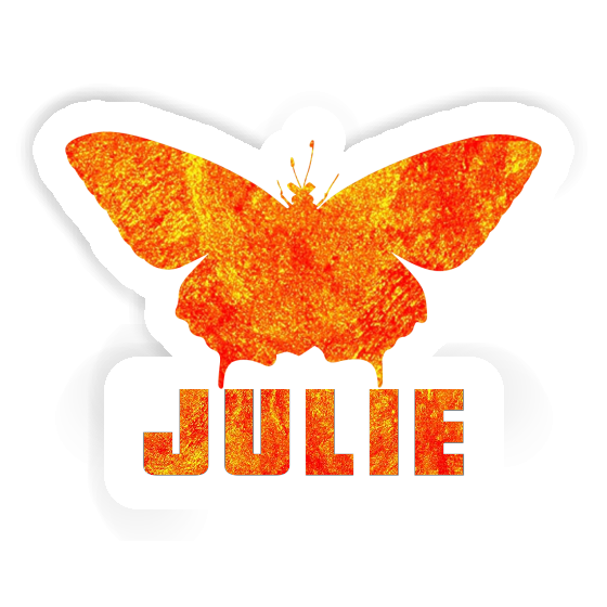 Butterfly Sticker Julie Notebook Image