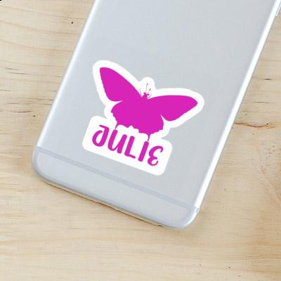 Sticker Julie Butterfly Laptop Image