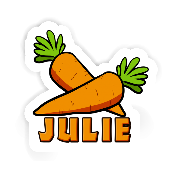 Sticker Carrot Julie Notebook Image