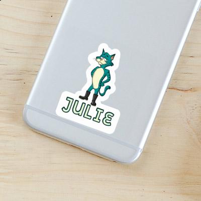 Julie Sticker Cat Image