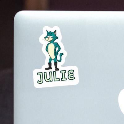 Julie Sticker Cat Image