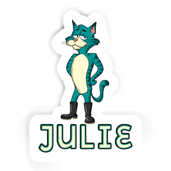 Julie Sticker Cat Gift package Image