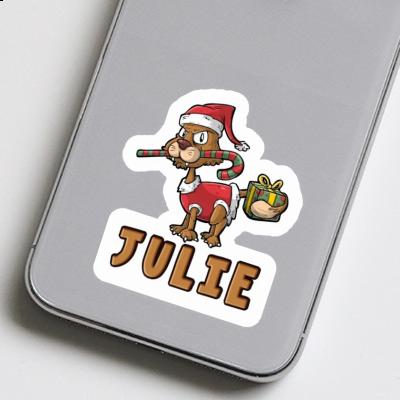 Autocollant Chat Julie Notebook Image