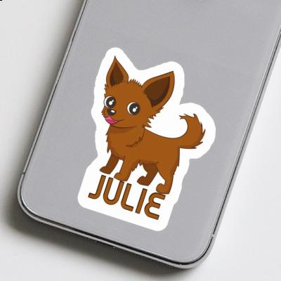 Julie Sticker Chihuahua Laptop Image