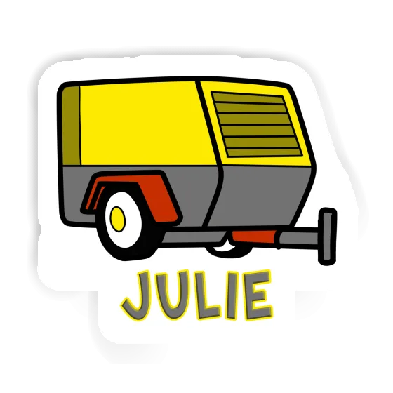 Sticker Compressor Julie Notebook Image