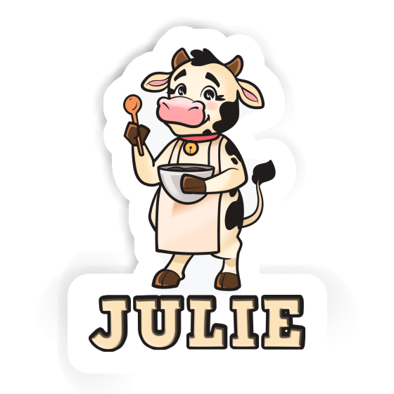 Julie Sticker Cook Notebook Image