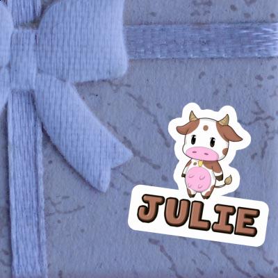 Sticker Julie Cow Notebook Image