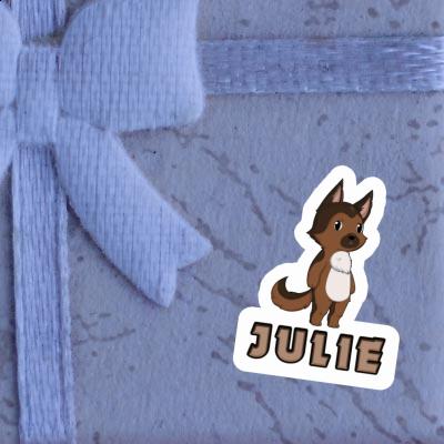 Sticker Julie German Sheperd Image