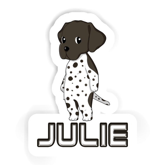 Sticker German Shorthaired Pointer Julie Gift package Image