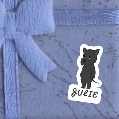 Sticker Giant Schnauzer Julie Gift package Image