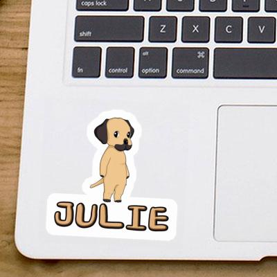 Rhodesian Ridgeback Sticker Julie Laptop Image