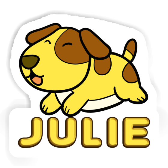 Julie Sticker Dog Notebook Image