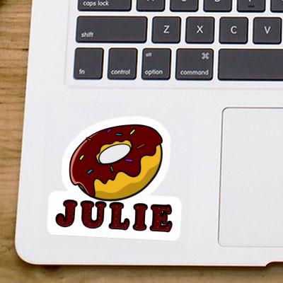 Donut Sticker Julie Laptop Image