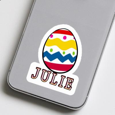 Sticker Julie Egg Laptop Image