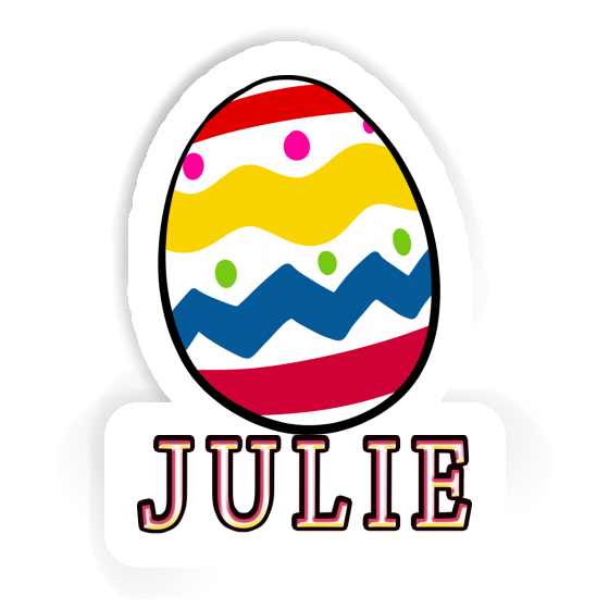 Aufkleber Julie Osterei Image