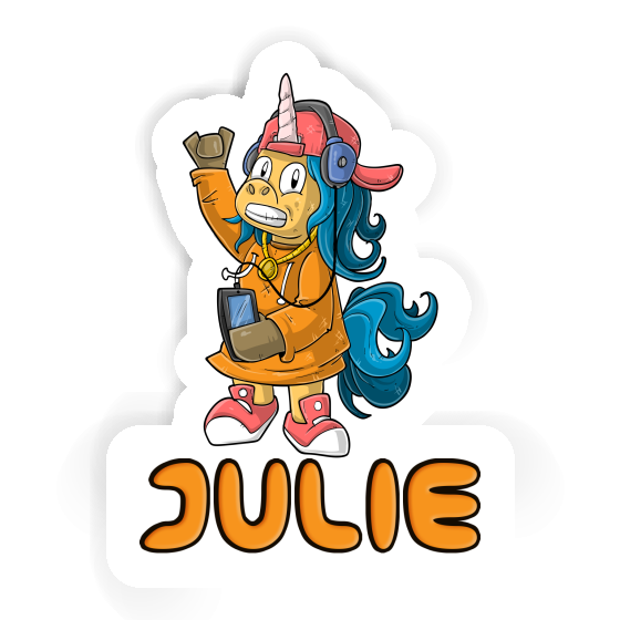 Julie Sticker Hip-Hop Unicorn Gift package Image