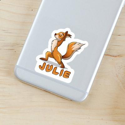 Julie Sticker Yoga Squirrel Gift package Image