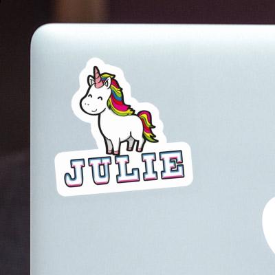 Julie Sticker Unicorn Laptop Image