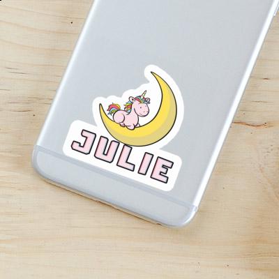 Sticker Unicorn Julie Laptop Image